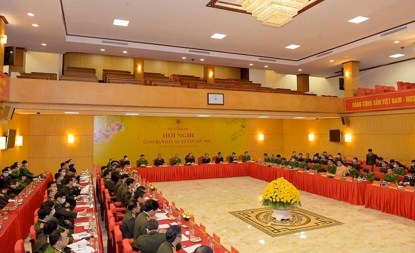 Toàn cảnh Hội nghị giao ban.