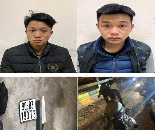 Các đối tượng và tang vật vụ án