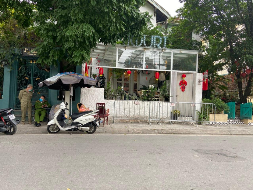 Quán cà phê Touri Presset đã phải đóng cửa