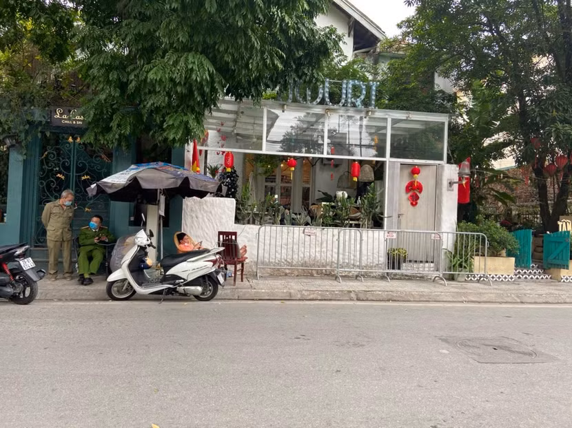 Quán cà phê Touri Presset đã phải đóng cửa