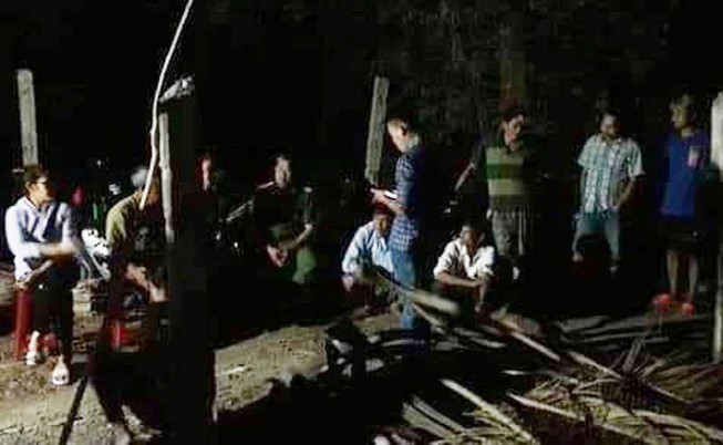 Người dân xóm Tân Lâm, xã Phú Sơn bàng hoàng sau sự việc xảy ra