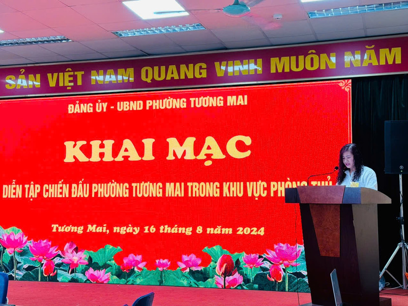 Lãnh đạo phường phát động kế hoạch Thực hành