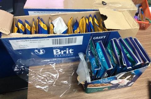 Ma túy cất giấu tinh vi trong các gói hàng chuẩn bị thông quan bị phát hiện