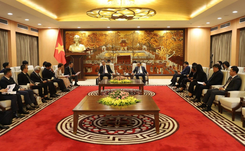 Toàn cảnh buổi làm việc