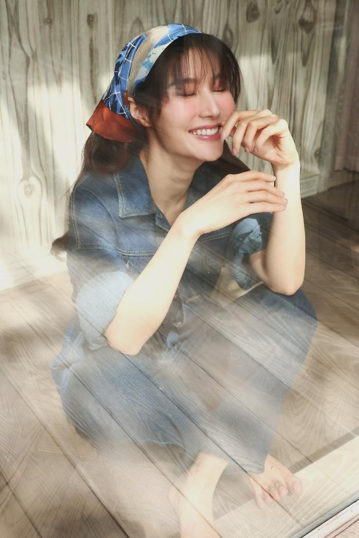 Diễm My hiện đang tận hưởng những ngày thảnh thơi sau khi bộ phim &apos;Giấc mơ của mẹ&apos; đóng máy