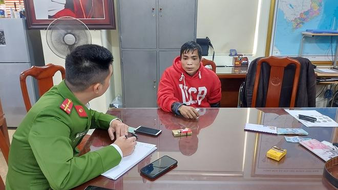 Đối tượng Sinh khai nhận hành vi phạm tội tại CQĐT