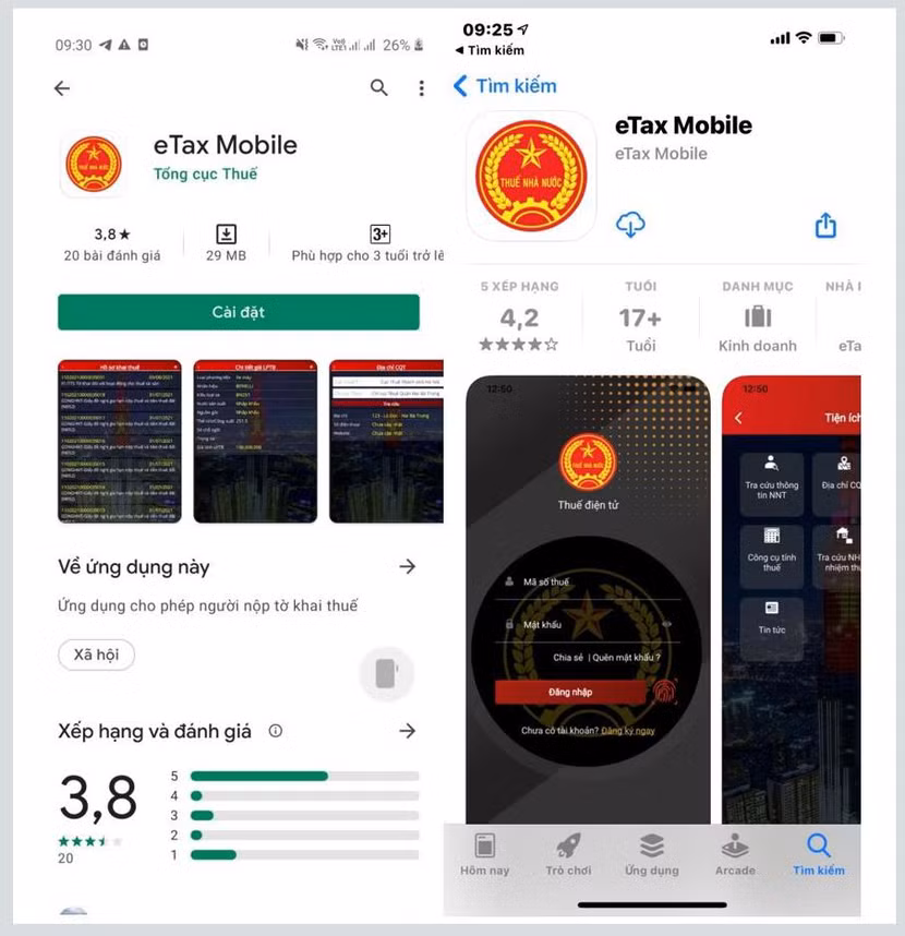 Tổng cục Thuế khuyến cáo người nộp thuế cài đặt ứng dụng eTax Mobile để cập nhật thông tin về nghĩa vụ thuế