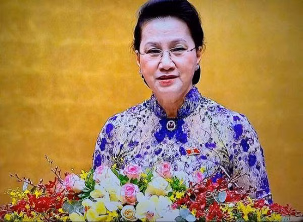 Chủ tịch Quốc hội Nguyễn Thị Kim Ngân phát biểu khai mạc kỳ họp