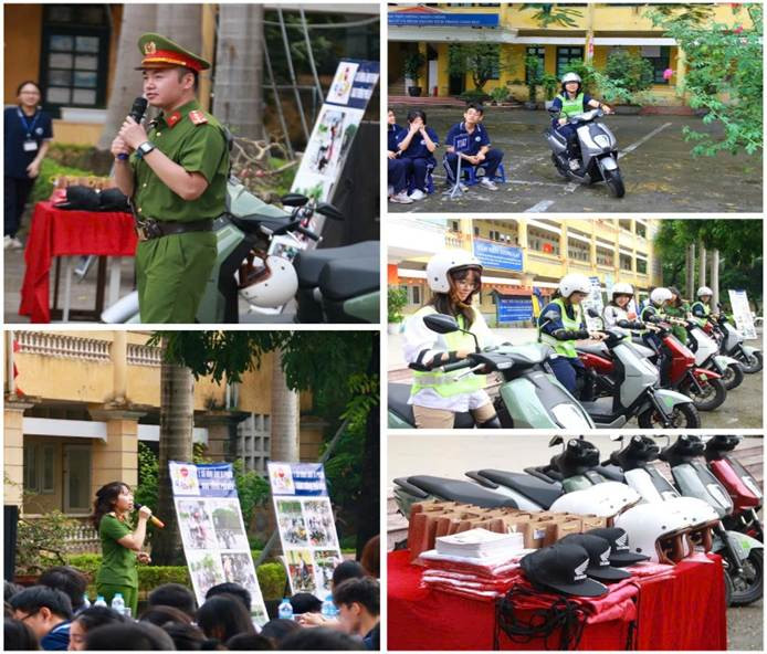 Hoạt động ý nghĩa của Công an phường Thanh Xuân trong đảm bảo trật tự giao thông ảnh 4