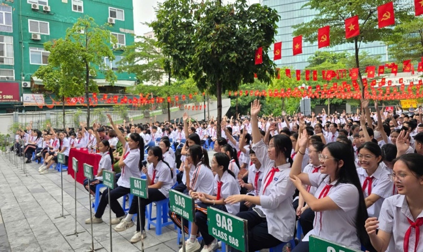 Hà Nội: Sinh động, thiết thực các biện pháp tuyên truyền pháp luật giao thông ở cấp cơ sở ảnh 14