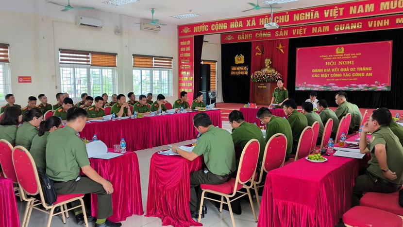 Lãnh đạo Công an thành phố Hà Nội kiểm tra, tháo gỡ khó khăn cho lực lượng cơ sở ảnh 4