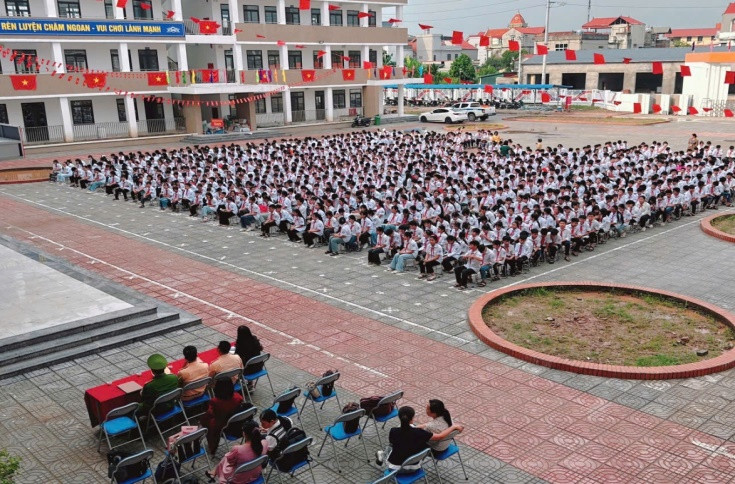 Hà Nội: Sinh động, thiết thực các biện pháp tuyên truyền pháp luật giao thông ở cấp cơ sở ảnh 4