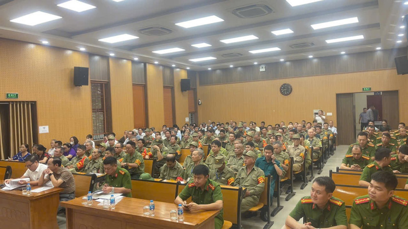 Toàn cảnh lớp tập huấn Toàn cảnh lớp tập huấn