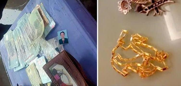 Số tài sản ông H bị đánh rơi