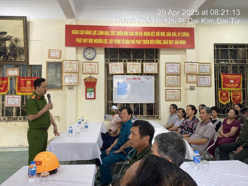 Trao đổi, thông tin với người dân những nguy cơ hỏa hoạn