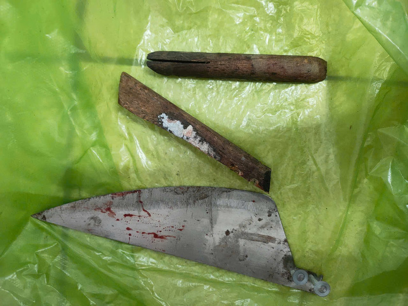 Con dao đối tượng sử dụng gây án