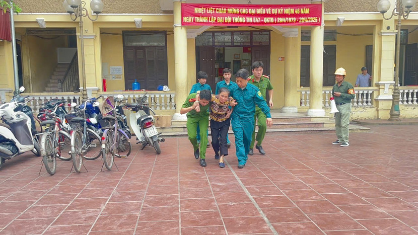 Việc diễn tập đặt ra yêu cầu thực chất, phù hợp thực tế nhất