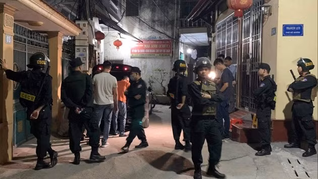 Công an tỉnh Thái Bình thực hiện biện pháp tố tụng đối với Lê Mai Anh, tức Chúc "Nhị"