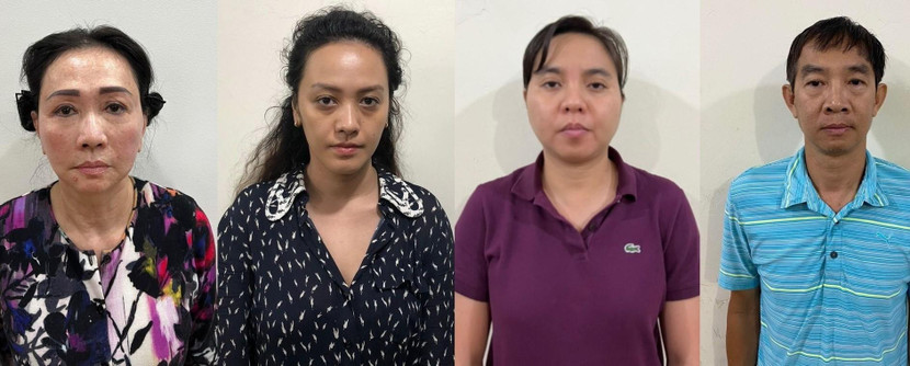 Các cá nhân vừa bị khởi tố Các cá nhân vừa bị khởi tố