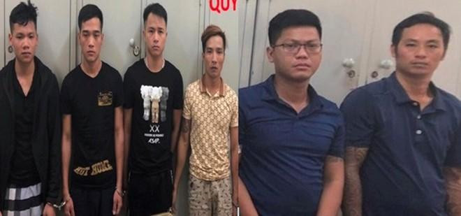 Nhóm đối tượng phạm tội nghiêm trọng bị CAQ Hoàng Mai bắt giữ Nhóm đối tượng phạm tội nghiêm trọng bị CAQ Hoàng Mai bắt giữ