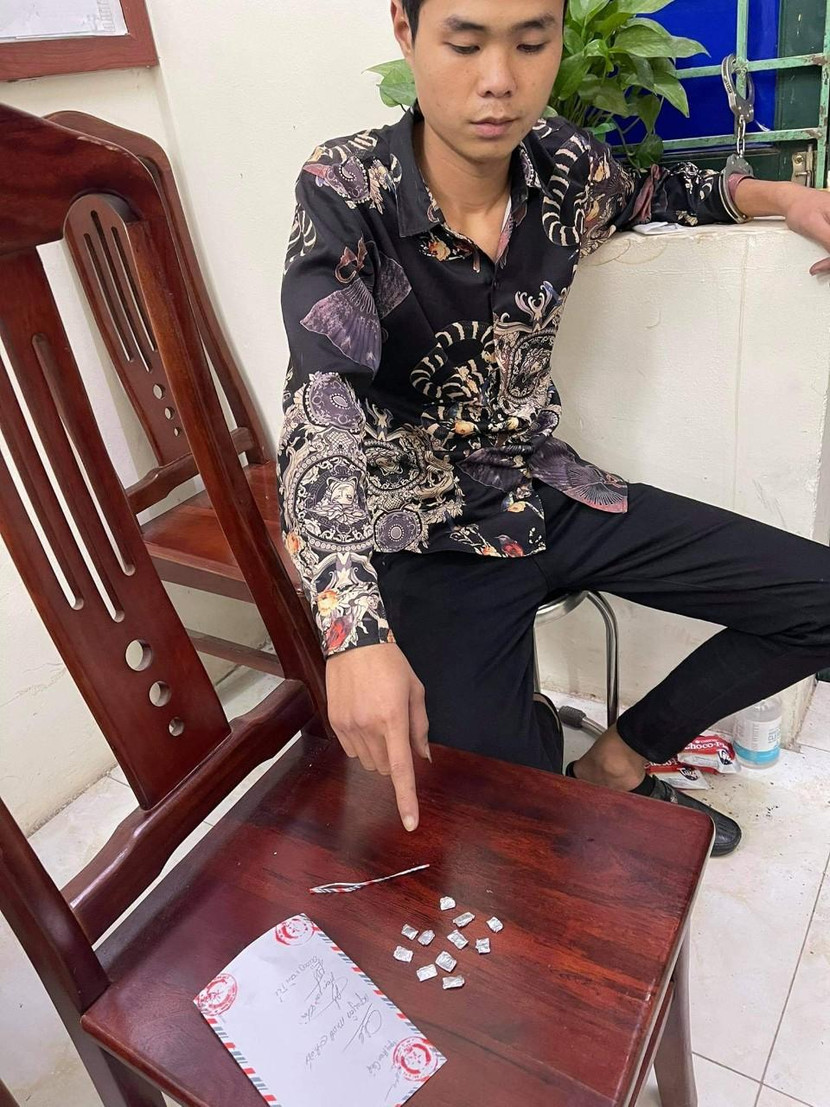 Đối tượng Toàn và số ma túy bị thu giữ