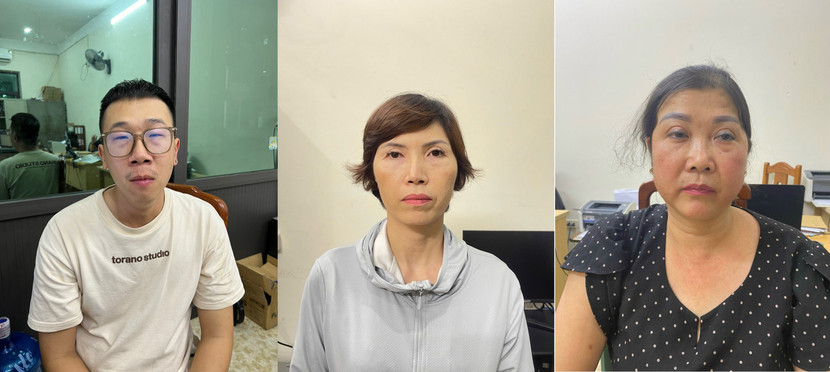 Các đối tượng trong vụ án