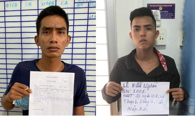 Tại cơ quan công an, Thành, Nghĩa đã thừa nhận toàn bộ hành vi phạm tội