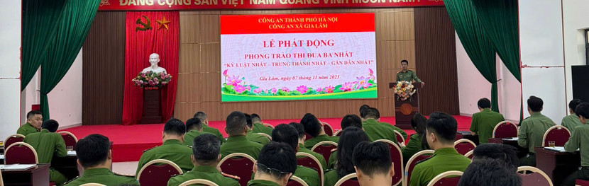 Toàn cảnh lễ phát động Toàn cảnh lễ phát động