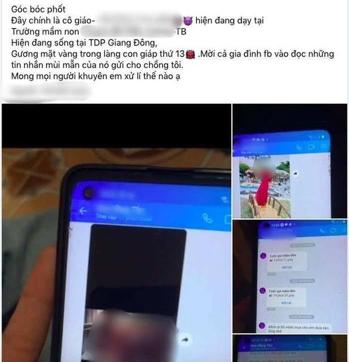 Việc tung thông tin "bóc phốt" ngoại tình lên mạng diễn ra khá phổ biến Việc tung thông tin "bóc phốt" ngoại tình lên mạng diễn ra khá phổ biến