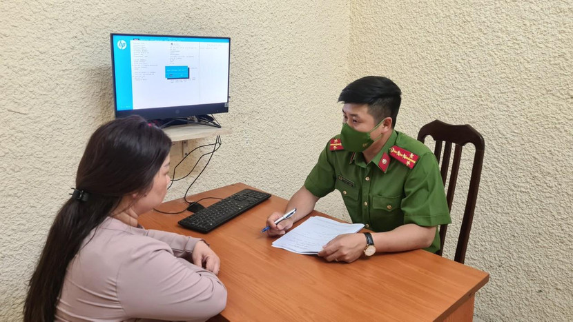 Cảnh sát hình sự Hà Nội đấu tranh với đối tượng có dấu hiệu lừa đảo chiếm đoạt tài sản