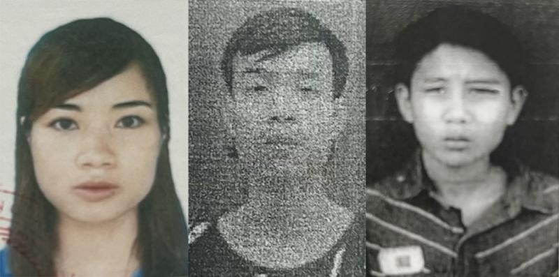 Các đối tượng trong vụ án