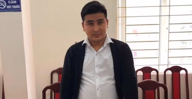 Đối tượng Bùi Văn Tấn tại cơ quan điều tra