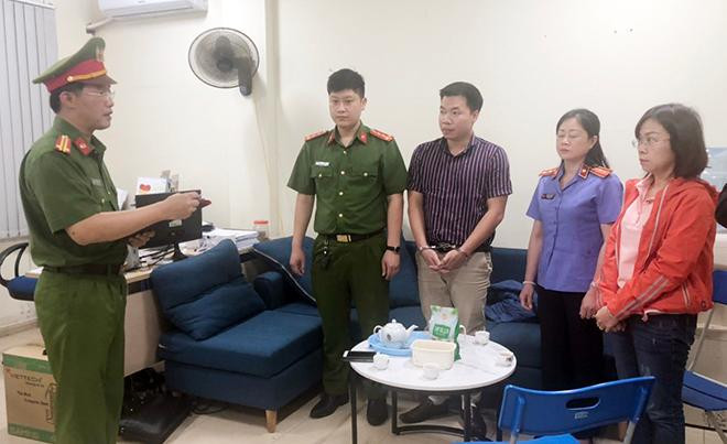 CQDT thực hiện biện pháp tố tụng đối với các đối tượng trong vụ án