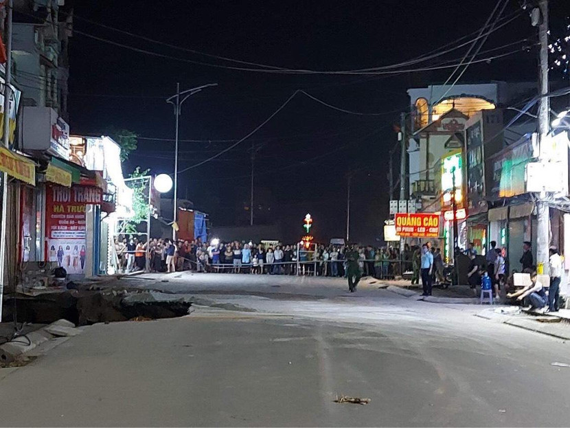 Toàn bộ khu vực đã được phong tỏa