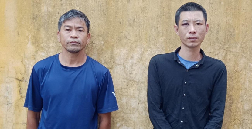 Hai đối tượng trong vụ án