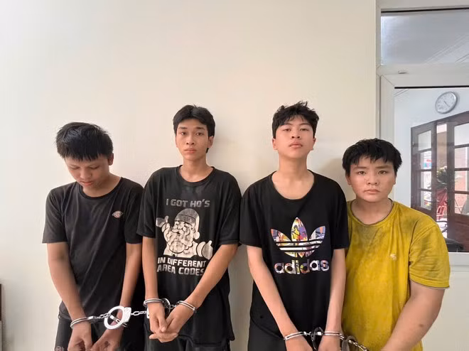 Nhóm đối tượng gây ra vụ cướp tài sản