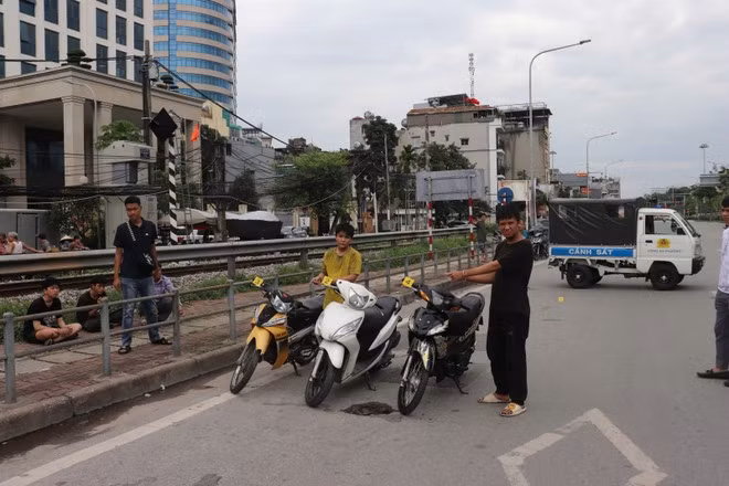 Cơ quan Công an dựng lại hiện trường vụ cướp tài sản