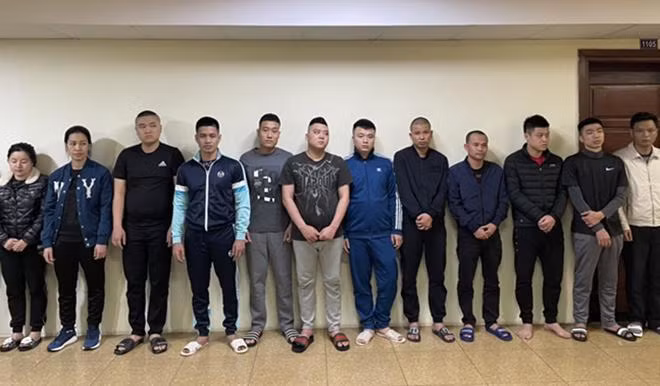 Các đối tượng trong vụ án