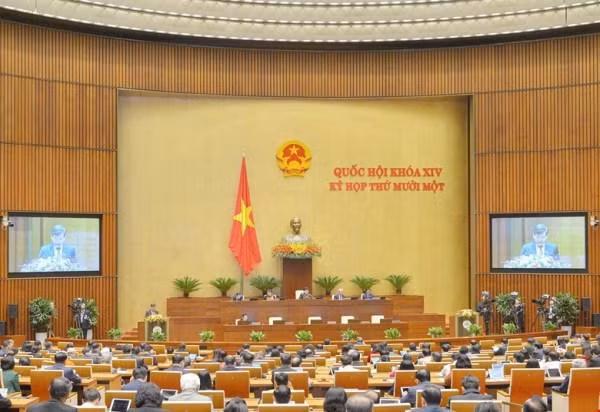 Quang cảnh phiên họp