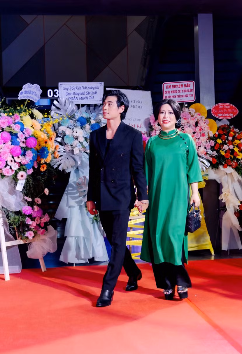 Diễn viên Lợi Trần cùng CEO Kristine Thảo Lâm