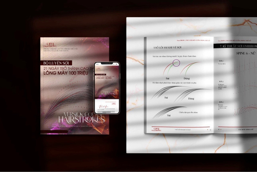 Bộ Luyện Sợi 21 Ngày Trở Thành Cao Thủ Lông Mày 100 Triệu của chuyên gia diện tướng Lê Huỳnh Anh Vy Bộ Luyện Sợi 21 Ngày Trở Thành Cao Thủ Lông Mày 100 Triệu của chuyên gia diện tướng Lê Huỳnh Anh Vy