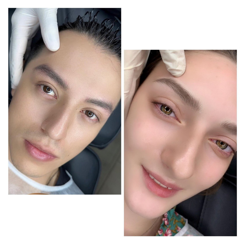 Các tác phẩm sợi lông mày hàng hiệu từ các chuyên gia phun xăm thẩm mỹ Các tác phẩm sợi lông mày hàng hiệu từ các chuyên gia phun xăm thẩm mỹ