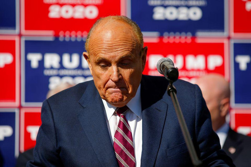 Ông Rudolph Giuliani từng là Thị trưởng New York, luật sư riêng của cựu Tổng thống Donald Trump