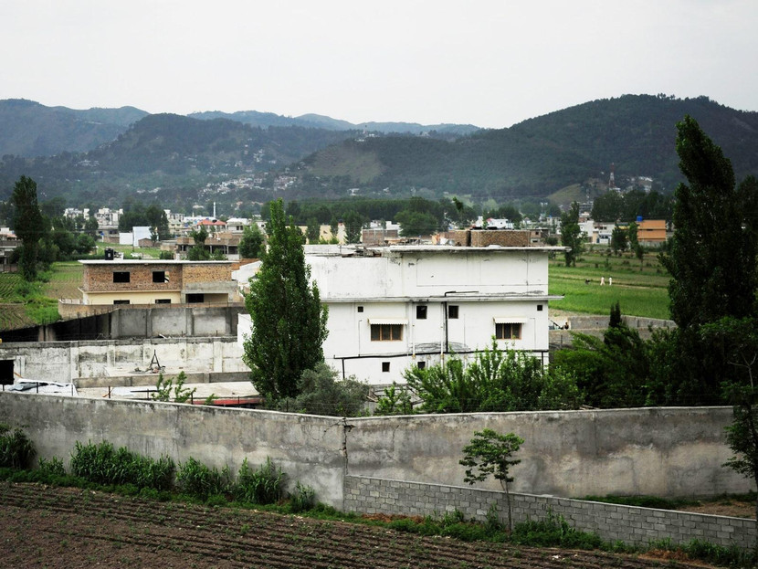 Ngôi nhà của Osama bin Laden nằm biệt lập ở Abbottabad, Pakistan