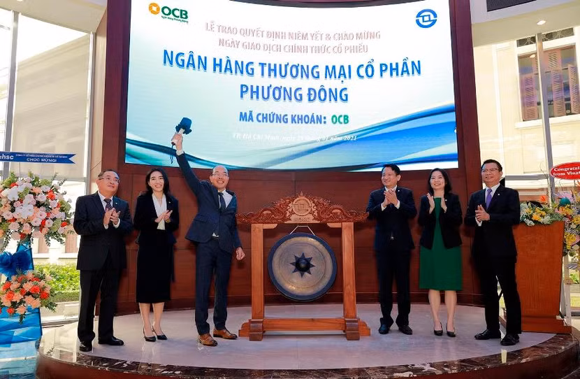 OCB là ngân hàng đầu tiên niêm yết trên HoSE trong năm 2021