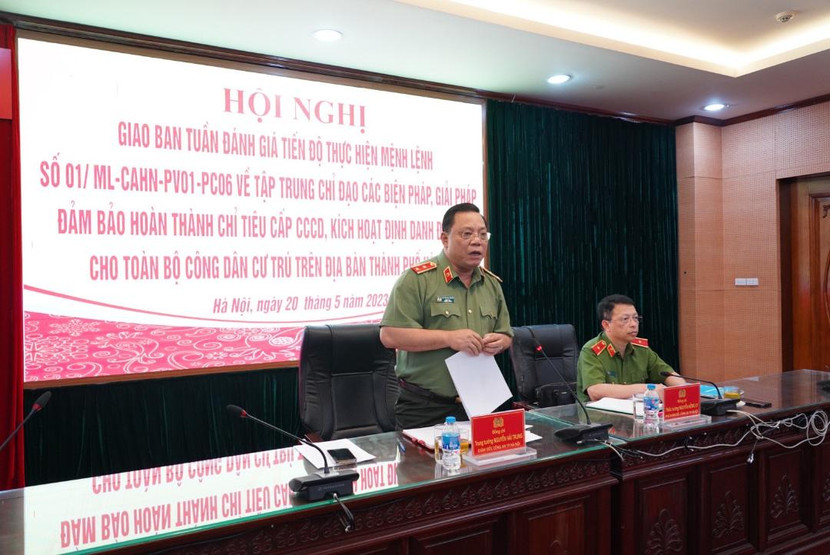 Trung tướng Nguyễn Hải Trung nhấn mạnh những yêu cầu quan trọng trong thực hiện Mệnh lệnh 01