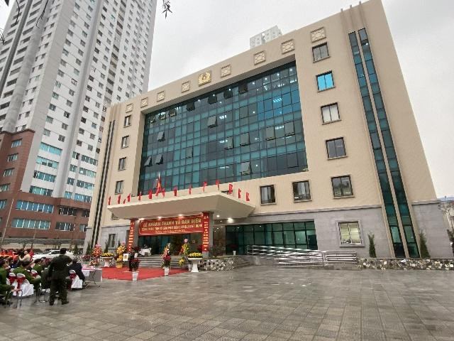 Trụ sở mới của CAQ Hà Đông khang trang, hiện đại, đáp ứng hiệu quả yêu cầu công tác chiến đấu, phục vụ nhân dân
