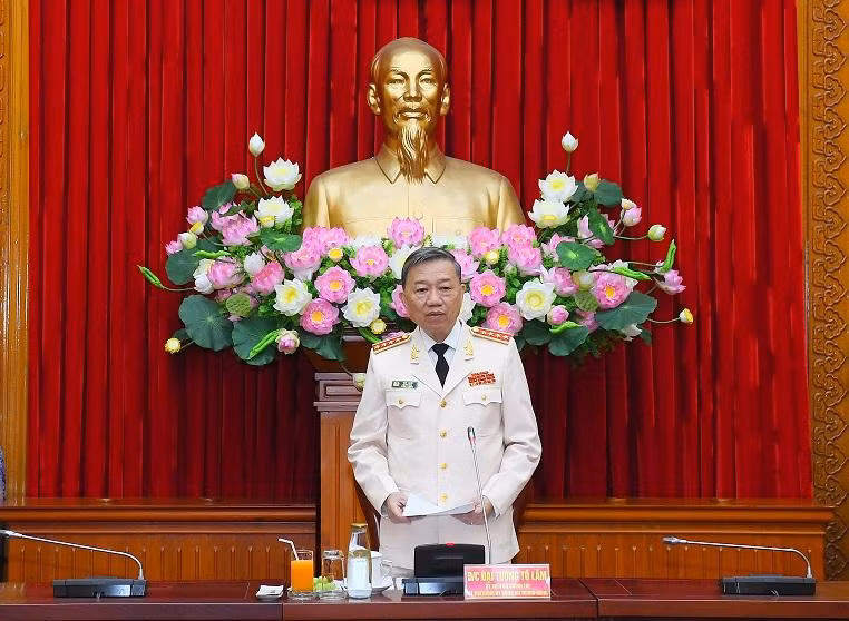 Đại tướng Tô Lâm điều hành phiên thảo luận