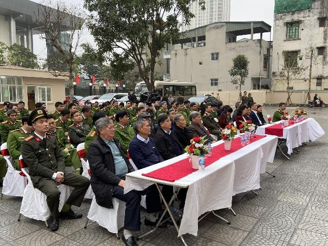 Các đồng chí lãnh đạo CATP, CAQ qua các thời kỳ...