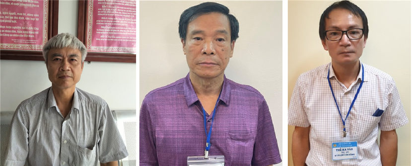 Các bị can trong vụ án